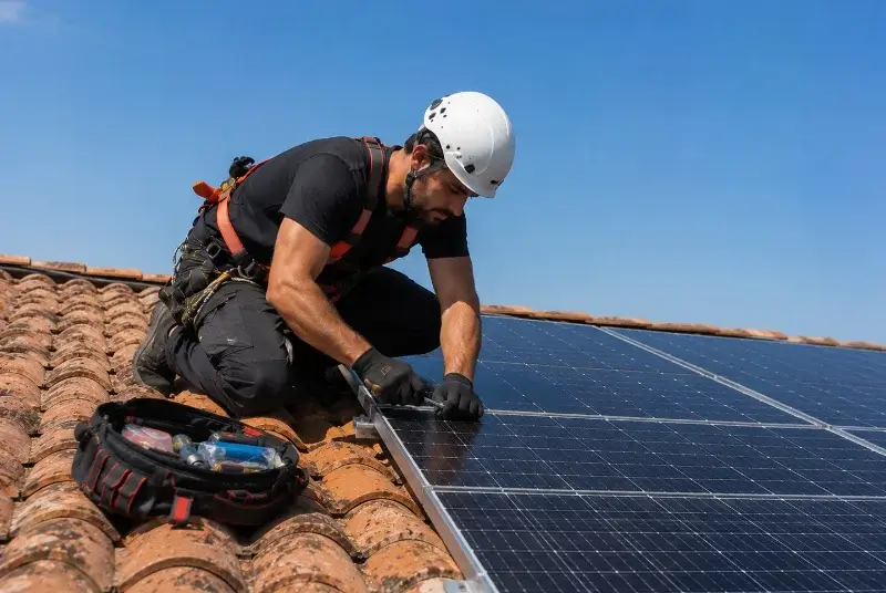 Maintenance et monitoring de panneaux solaires à Jardin